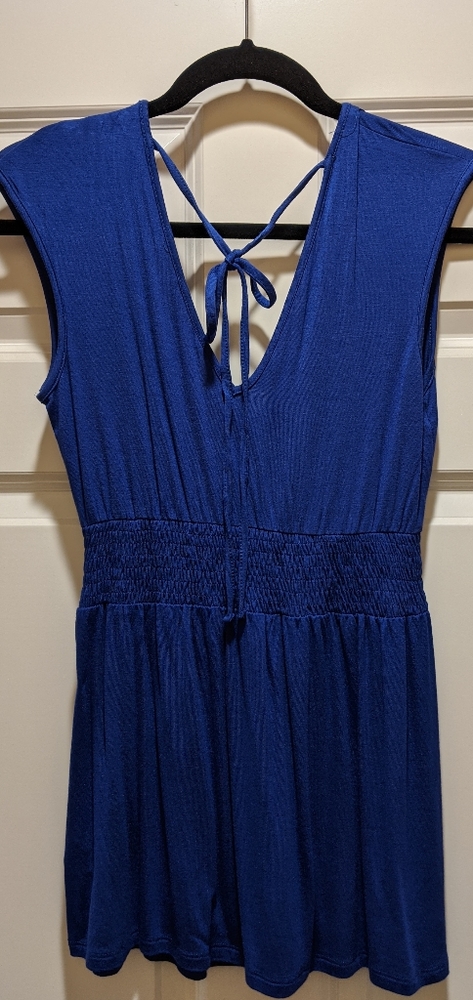 Boston Proper Double V Ruffle Tank - Picture 3 of 5